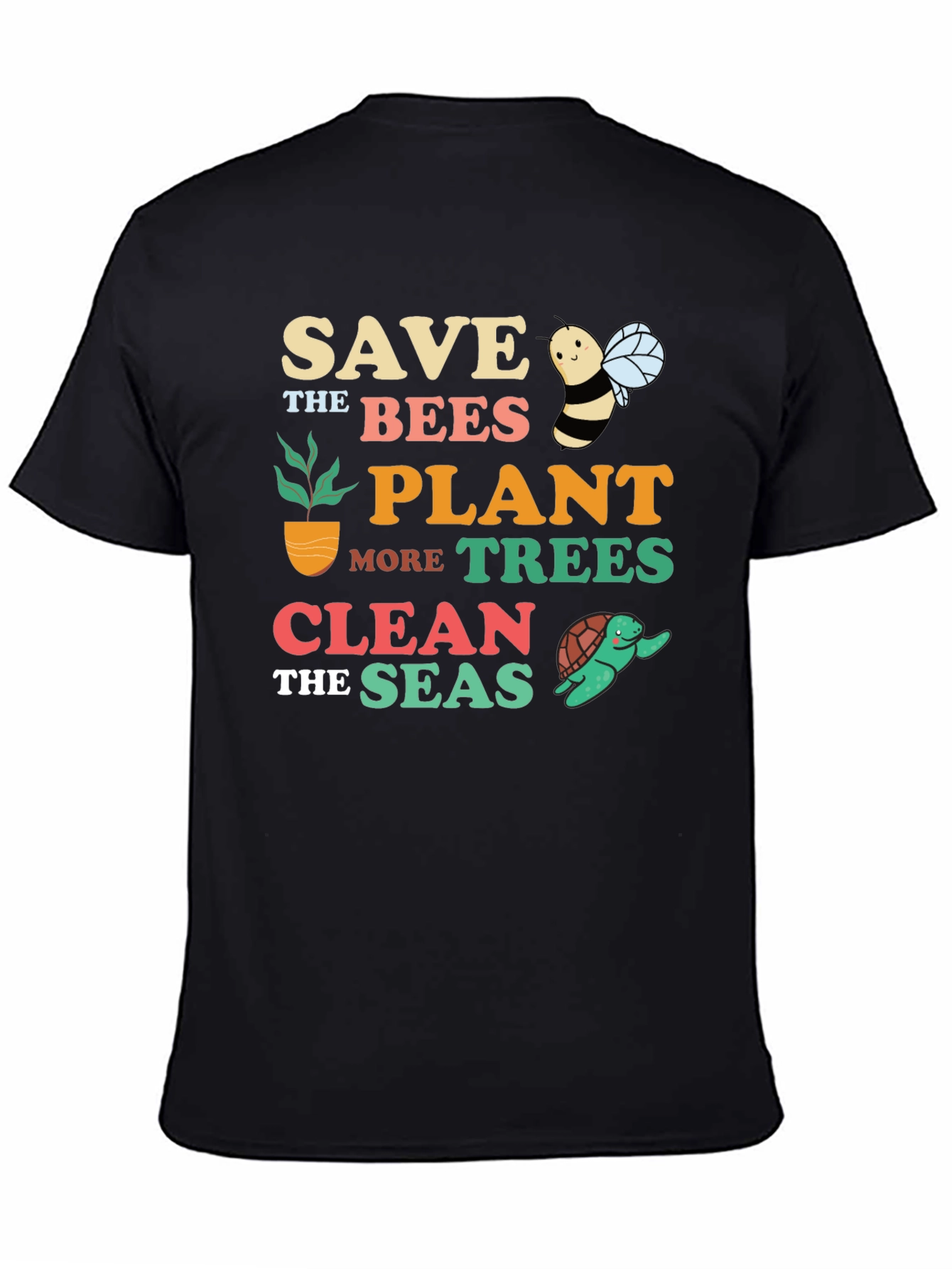 Save the Bees Graphic T-Shirt - Earth Day Apparel