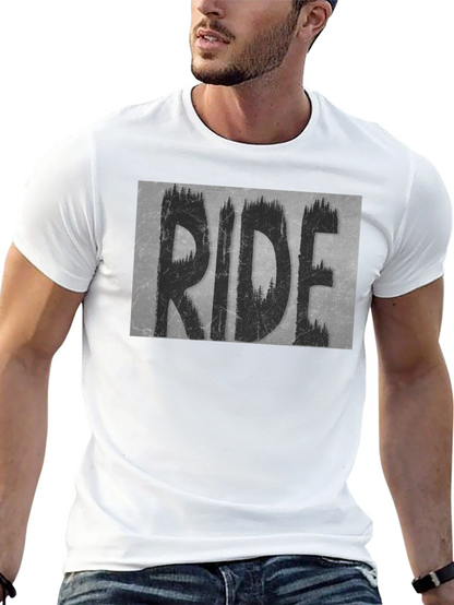 Ride Graphic Tee - Nature Inspired Black T-Shirt