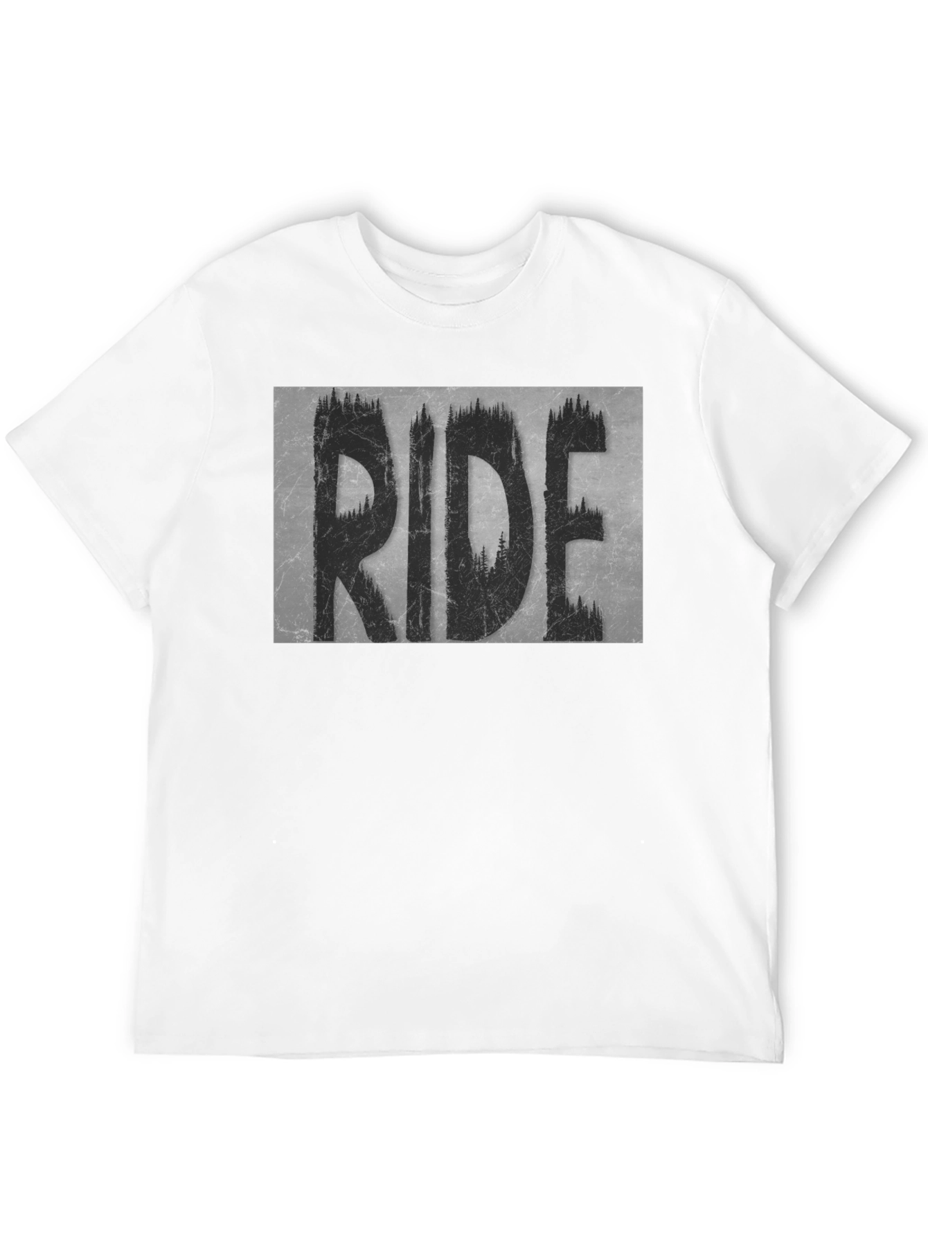 Ride Graphic Tee - Nature Inspired Black T-Shirt
