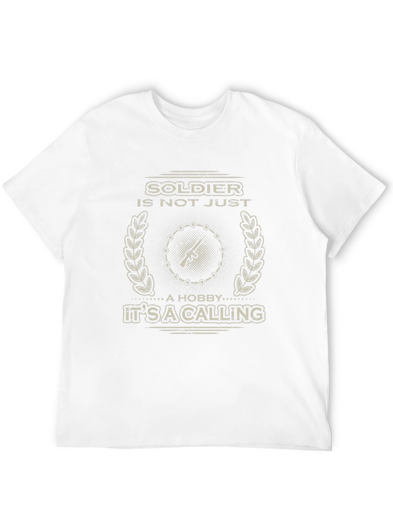 Soldier Calling Graphic Tee - Military Pride Shirt