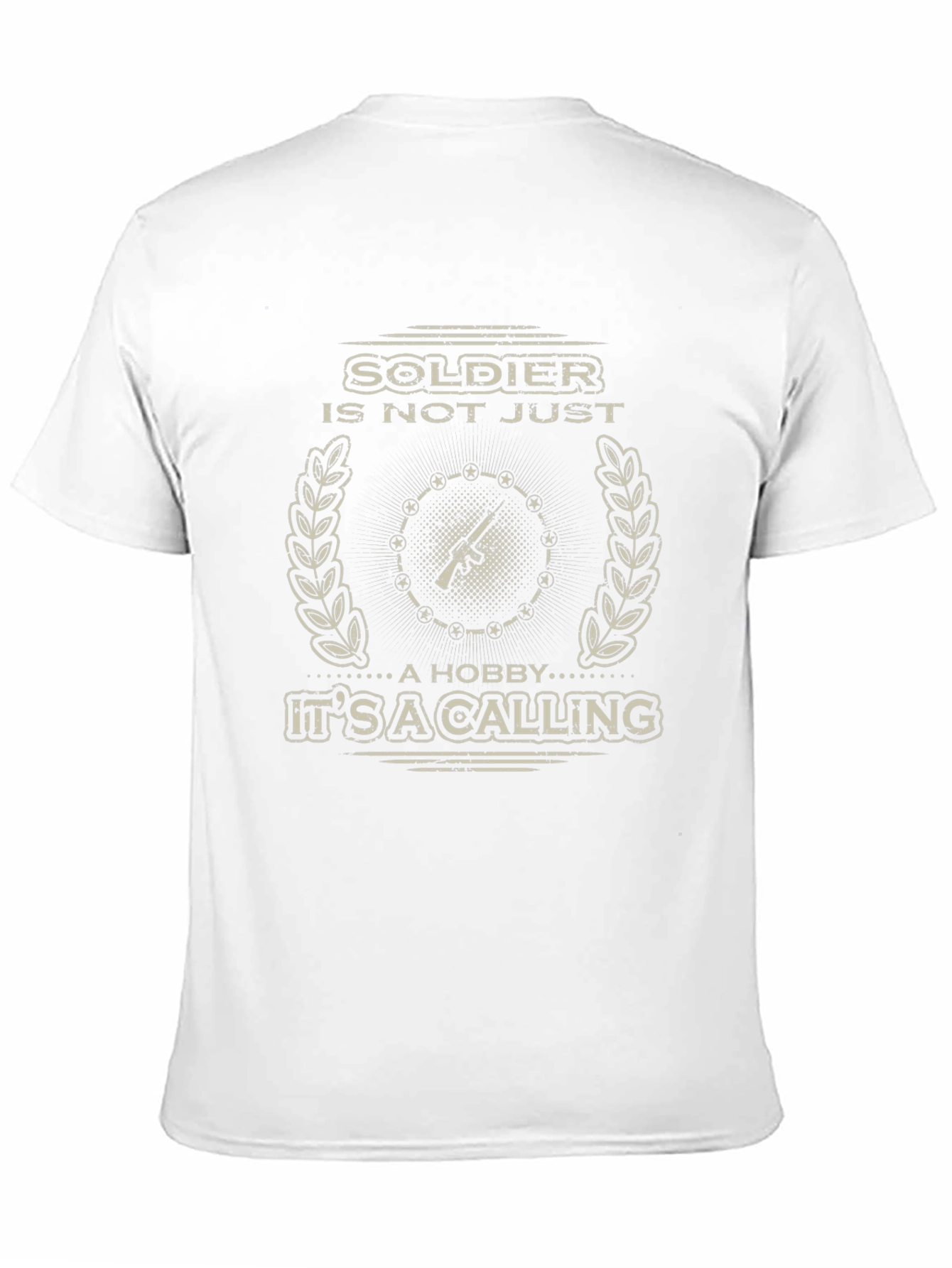 Soldier Calling Graphic Tee - Military Pride Shirt