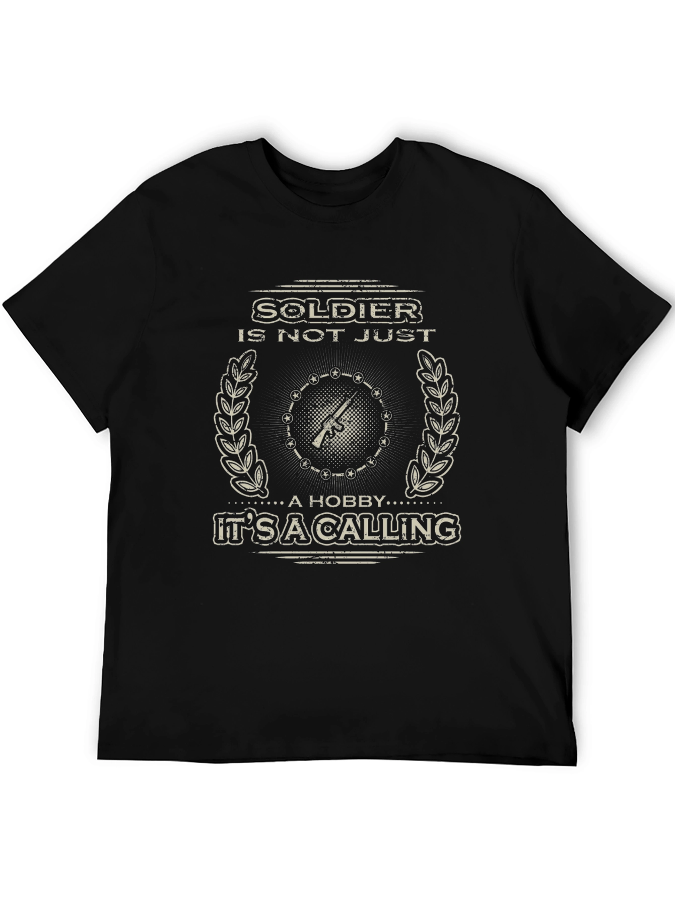 Soldier Calling Graphic Tee - Military Pride Shirt