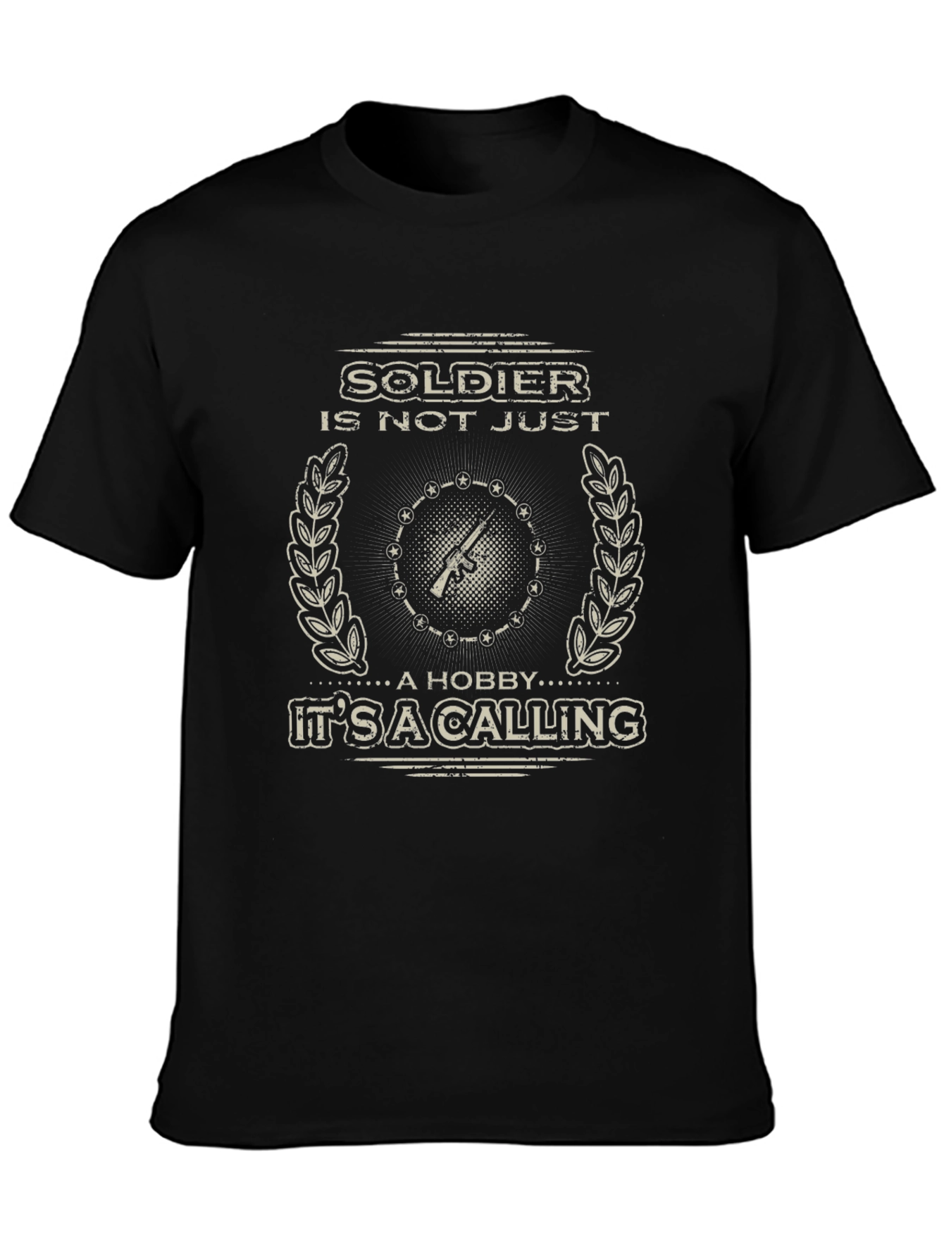 Soldier Calling Graphic Tee - Military Pride Shirt