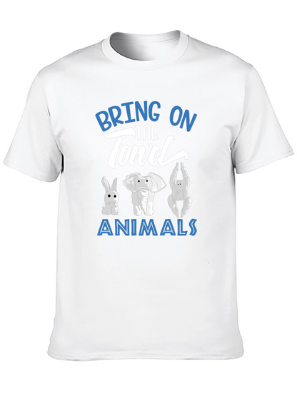 Bring On The Towel Animals T-Shirt