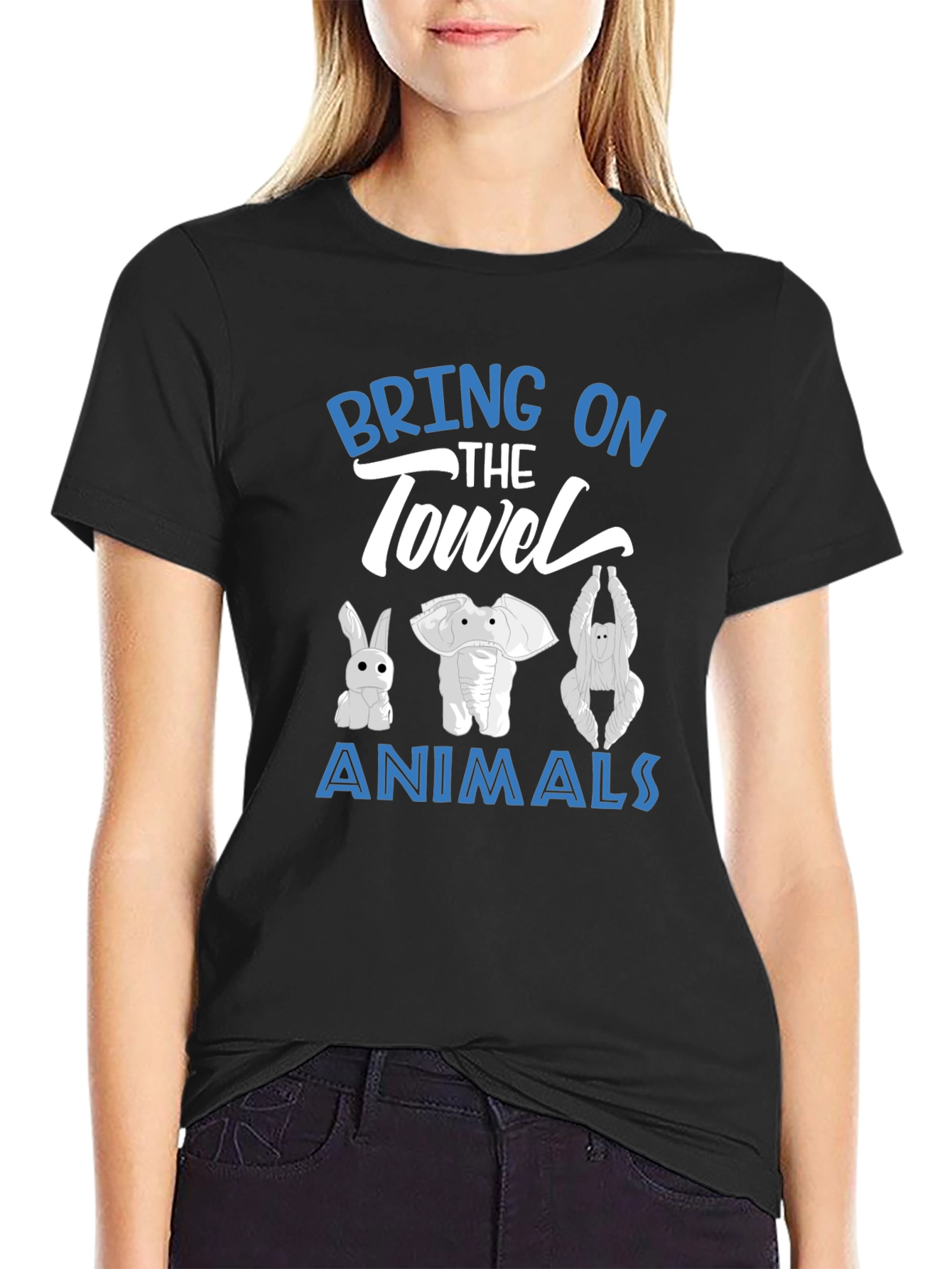 Bring On The Towel Animals T-Shirt