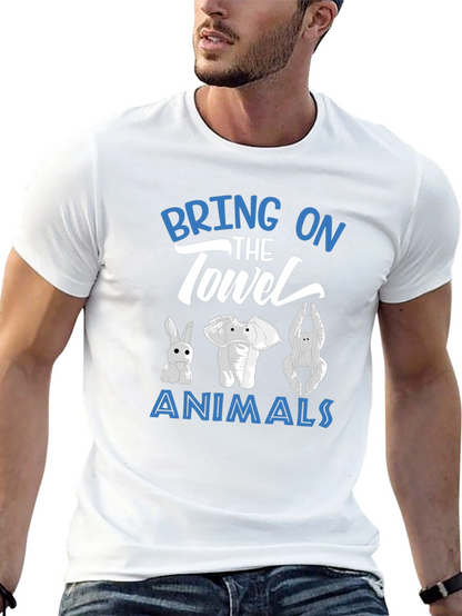 Bring On The Towel Animals T-Shirt