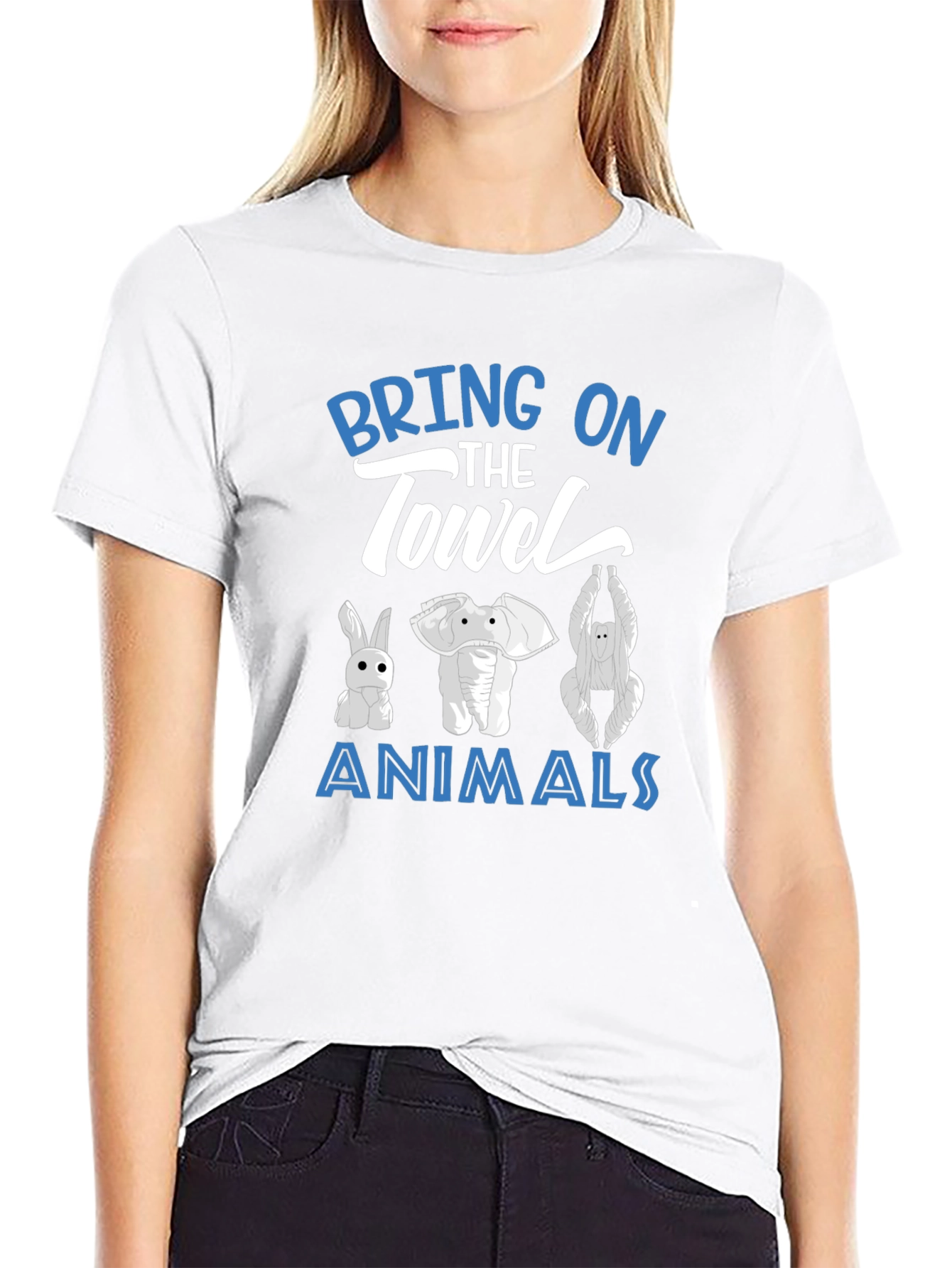 Bring On The Towel Animals T-Shirt