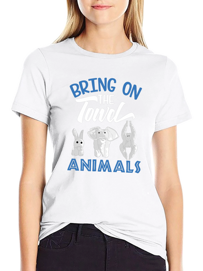 Bring On The Towel Animals T-Shirt