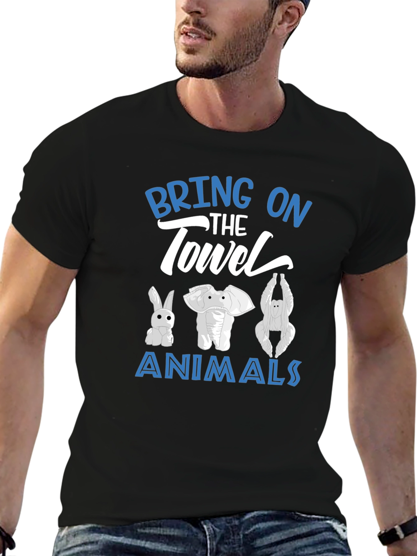 Bring On The Towel Animals T-Shirt
