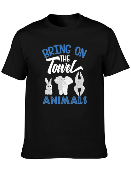Bring On The Towel Animals T-Shirt