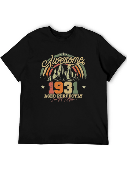 Awesome Since 1931 Limited Edition Aged Perfectly T-shirt