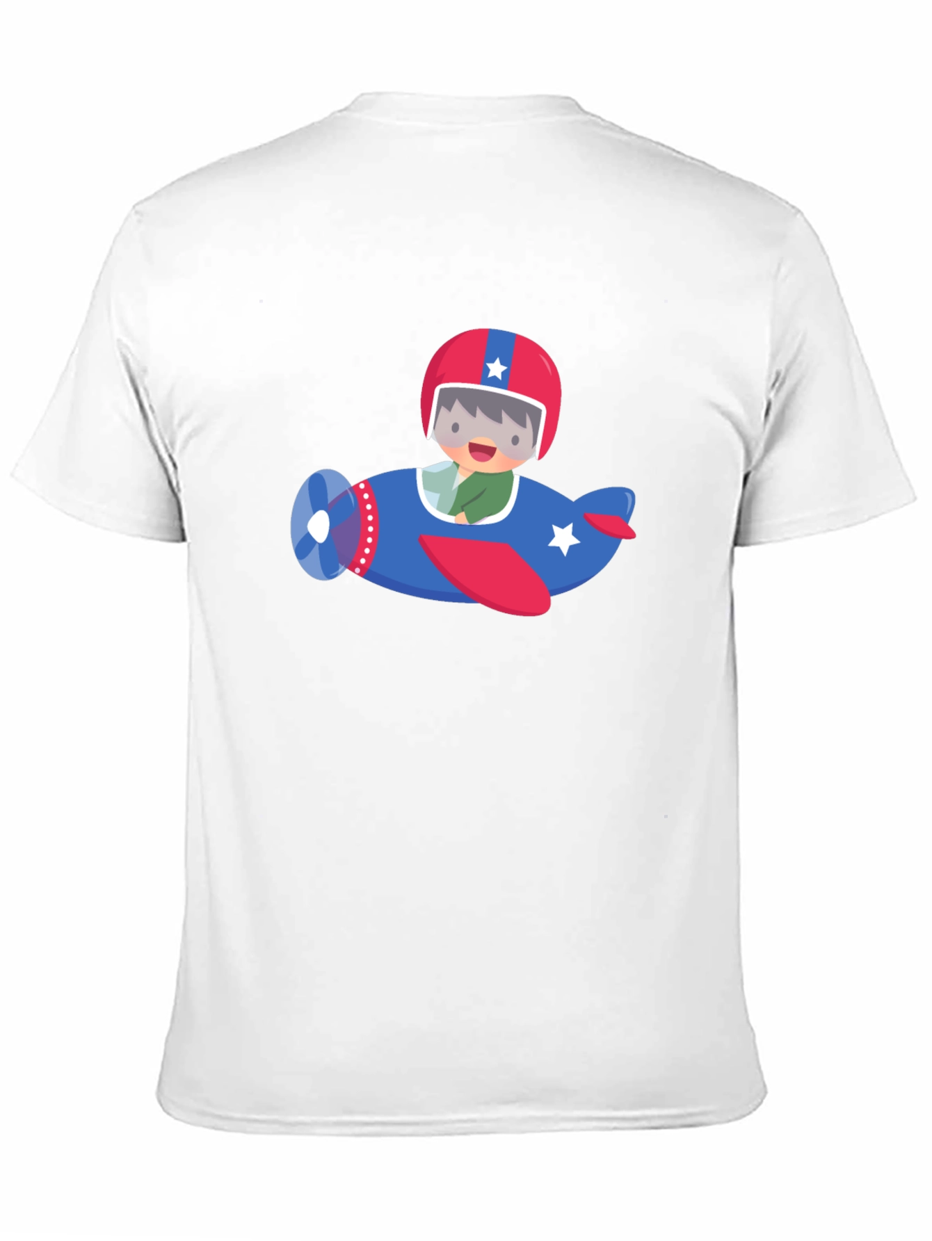 Cute Pilot Airplane Graphic Tee