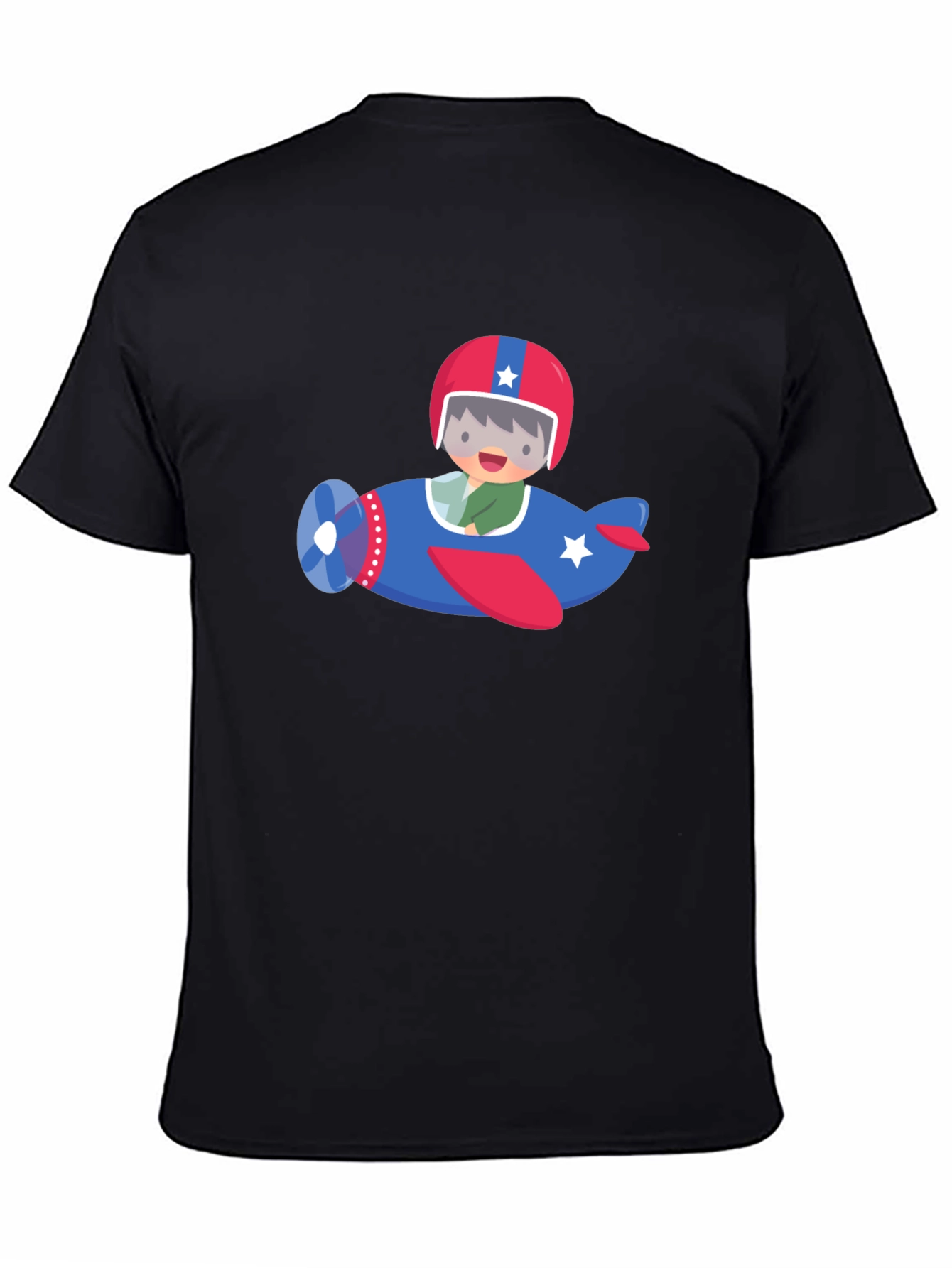 Cute Pilot Airplane Graphic Tee