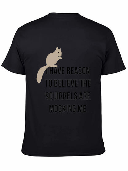 Squirrel Mocking T-Shirt - Funny Graphic Tee