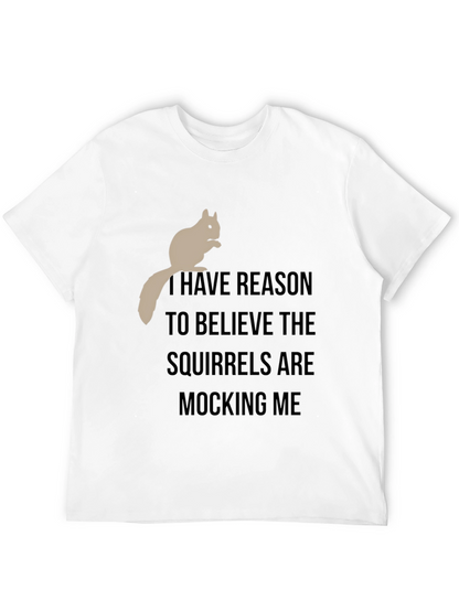 Squirrel Mocking T-Shirt - Funny Graphic Tee