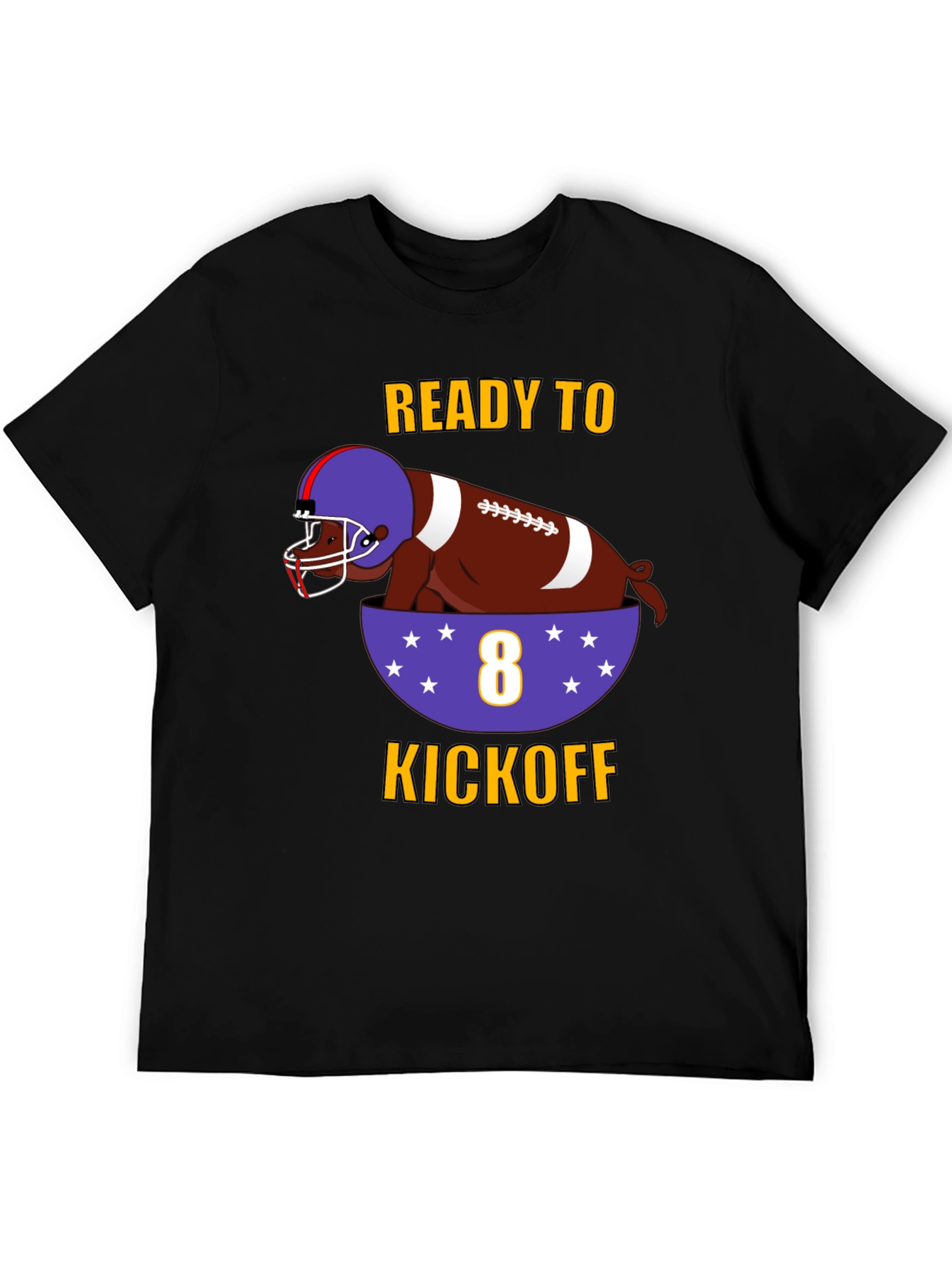 Ready to Kickoff Football T-Shirt