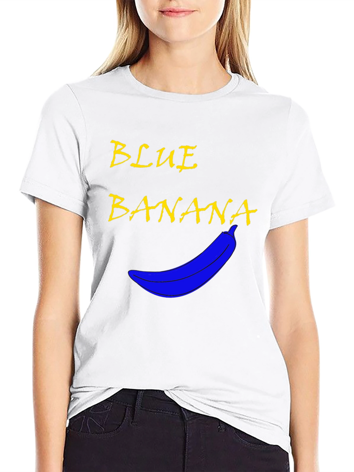 Blue Banana Graphic T-Shirt