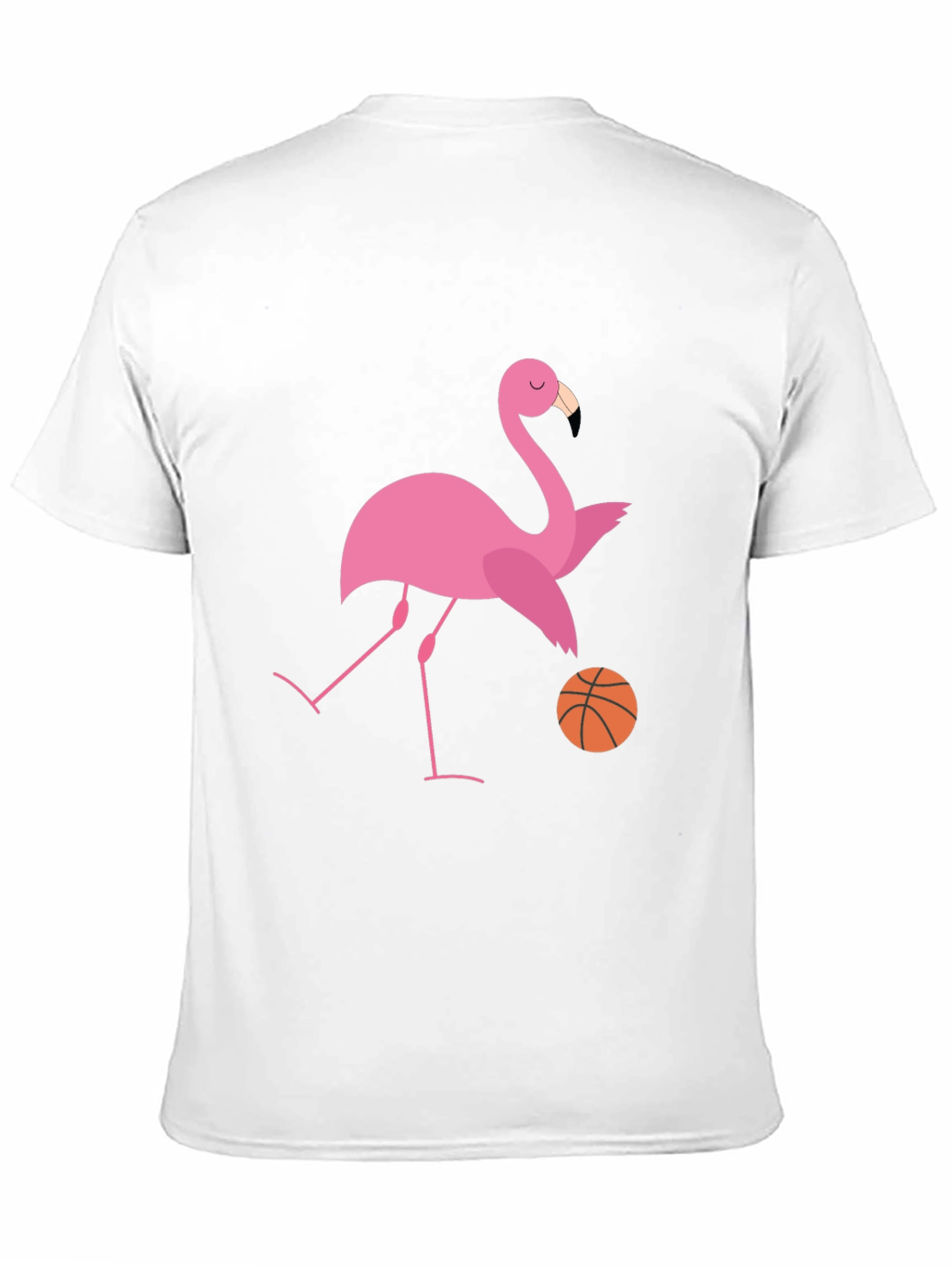 Flamingo Basketball Graphic T-Shirt