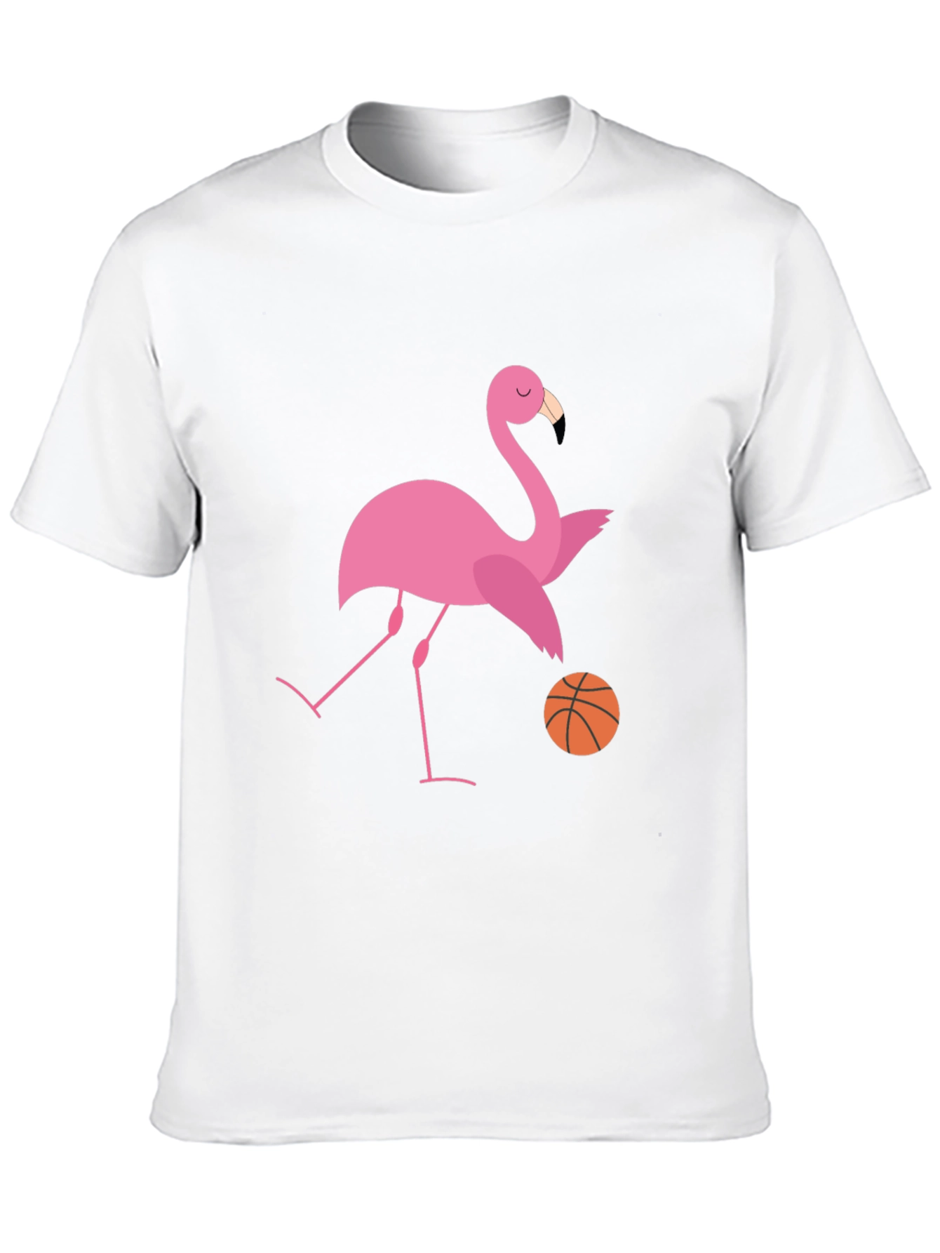 Flamingo Basketball Graphic T-Shirt