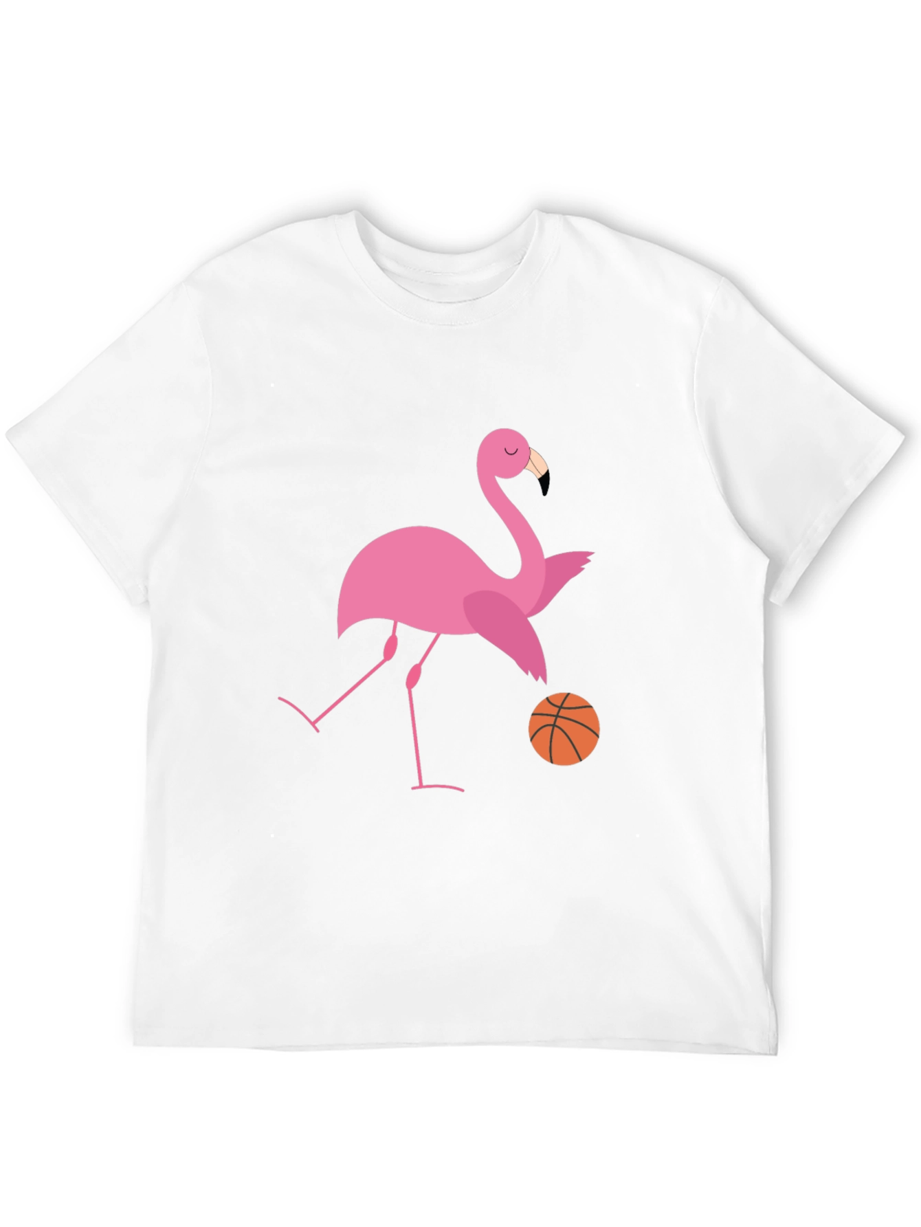 Flamingo Basketball Graphic T-Shirt