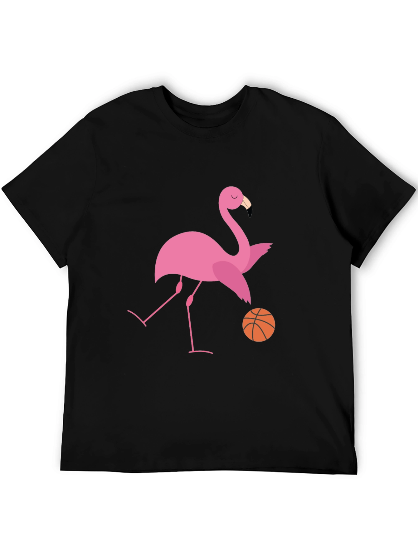 Flamingo Basketball Graphic T-Shirt