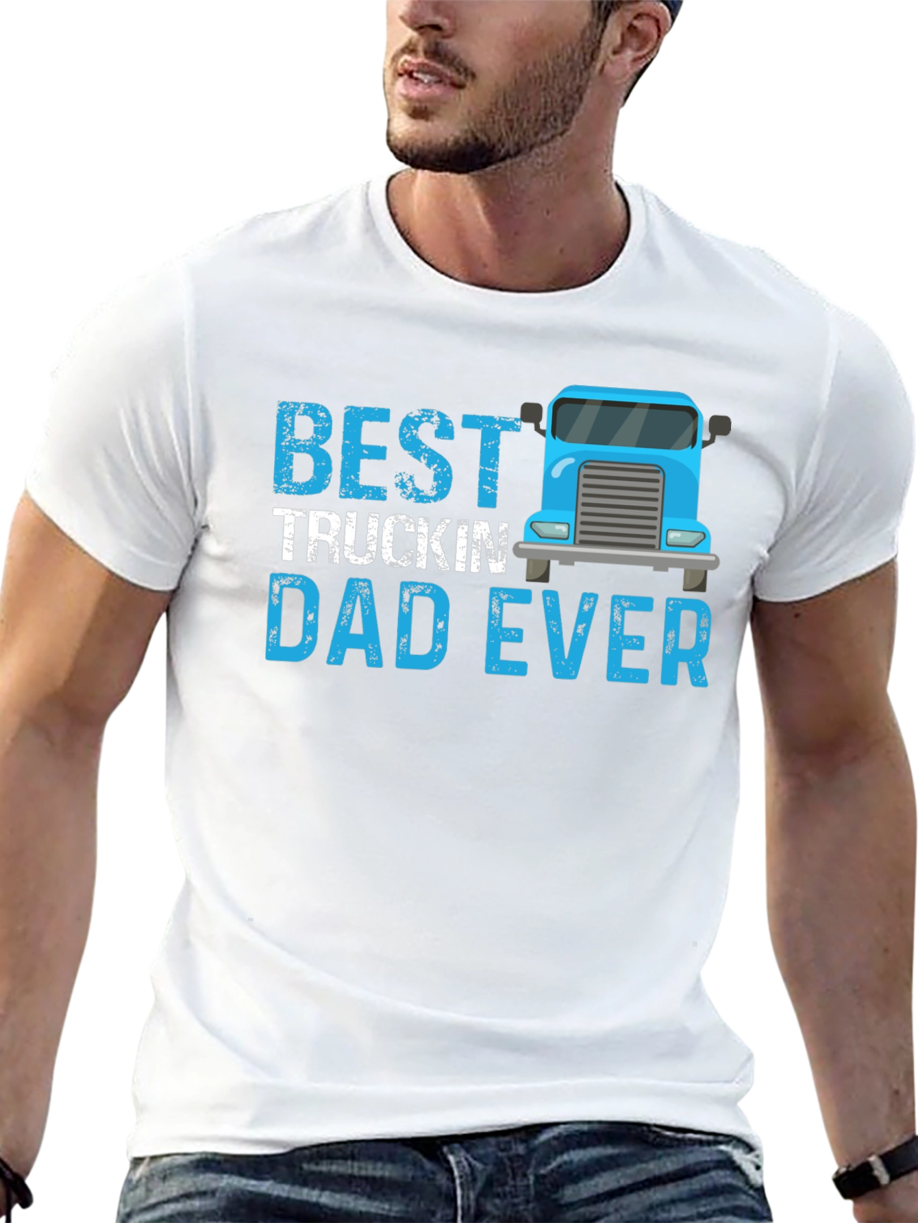 Best Truckin Dad Ever T-Shirt