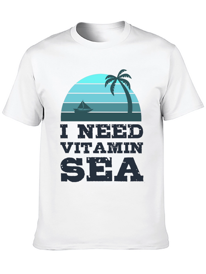 Vitamin Sea Graphic T-Shirt - Beach Life Vibes