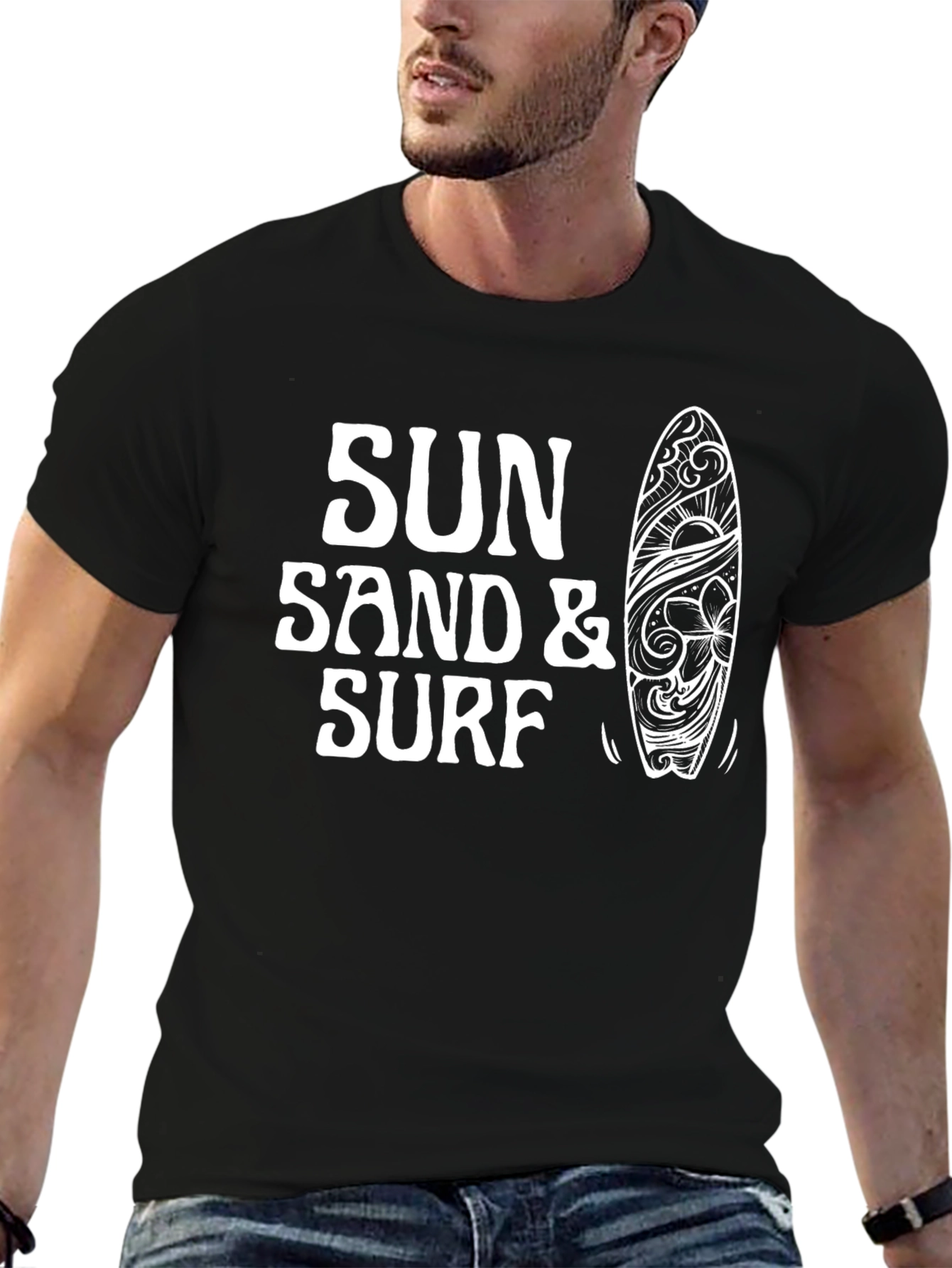 Sun Sand & Surf Graphic Tee