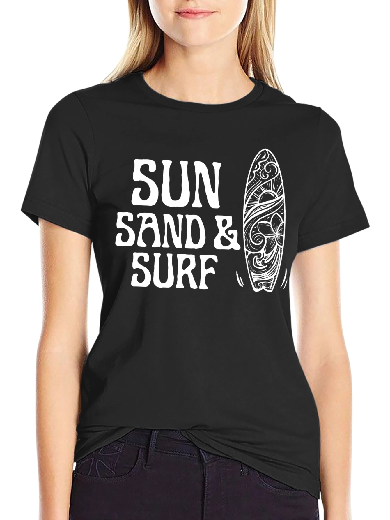 Sun Sand & Surf Graphic Tee