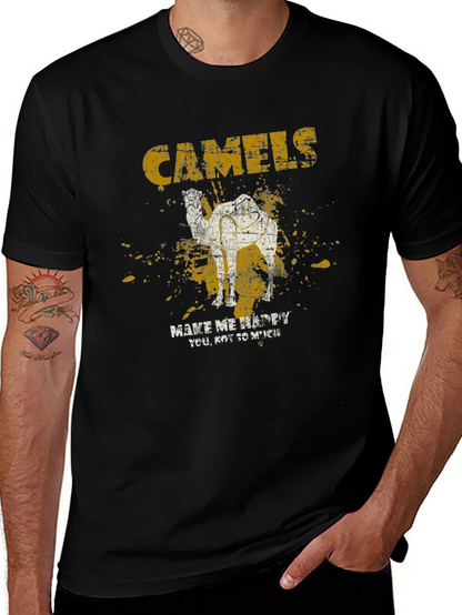 Camel T-Shirt - Make Me Happy Tee