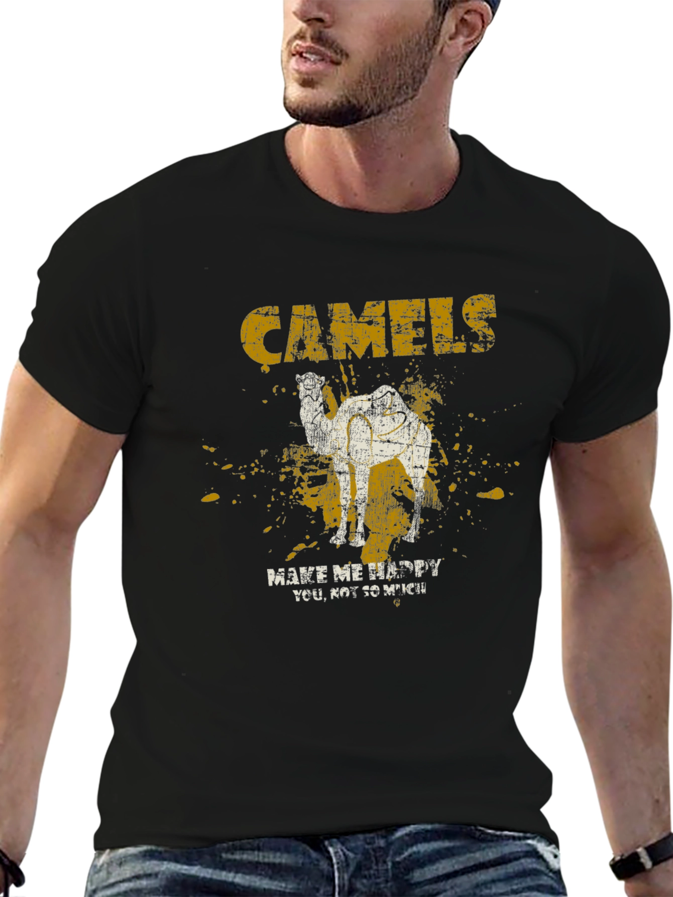 Camel T-Shirt - Make Me Happy Tee