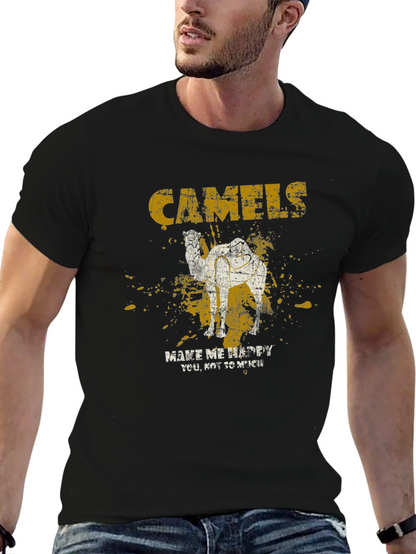Camel T-Shirt - Make Me Happy Tee