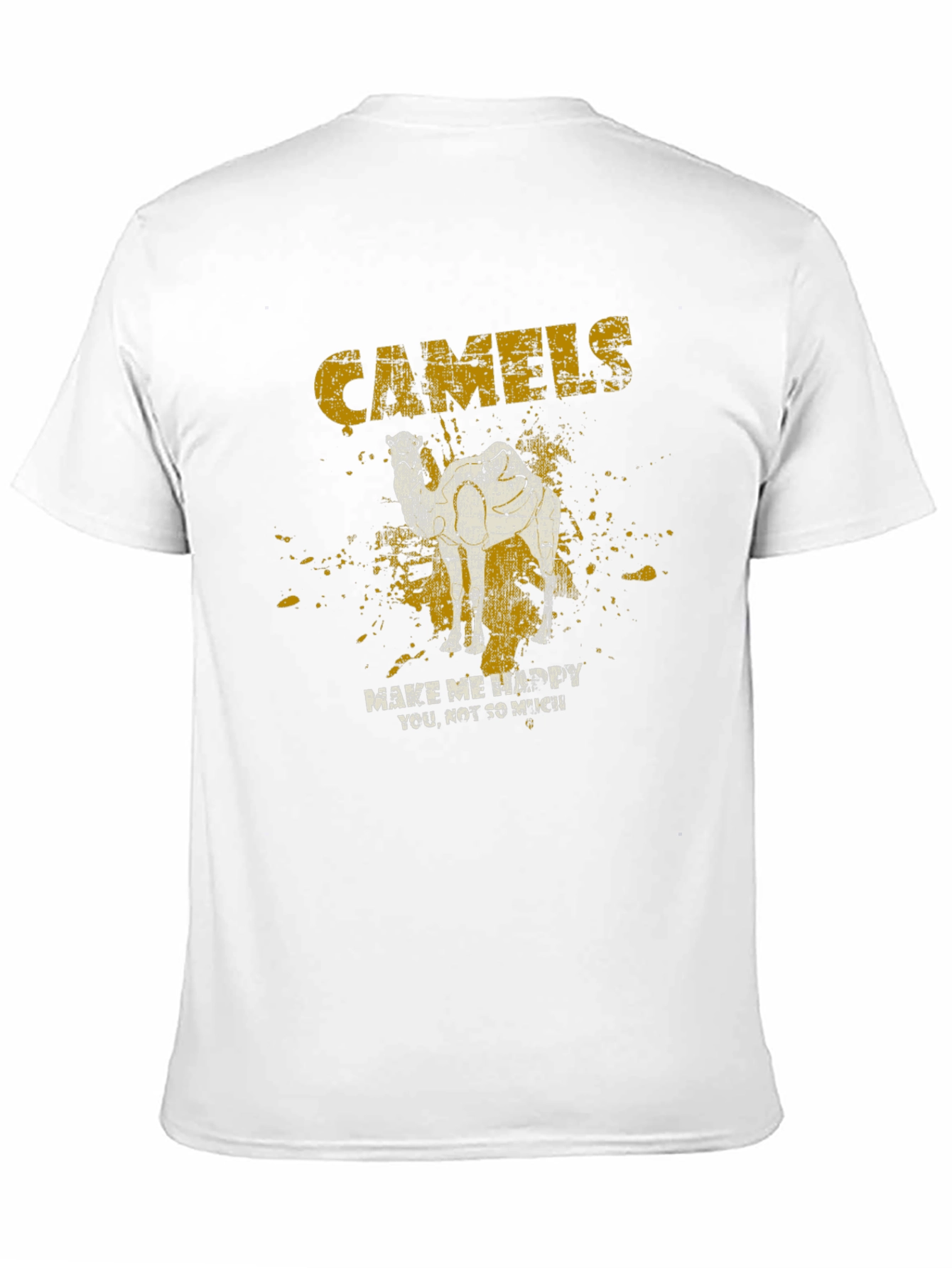 Camel T-Shirt - Make Me Happy Tee