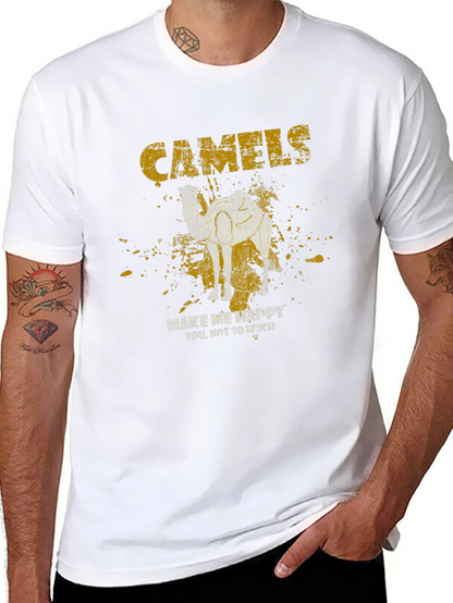 Camel T-Shirt - Make Me Happy Tee