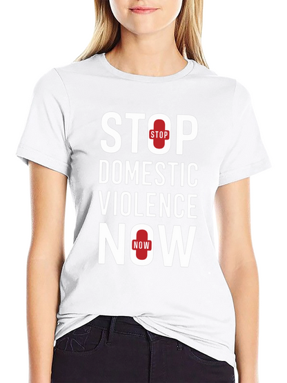 Stop Domestic Violence Now T-Shirt