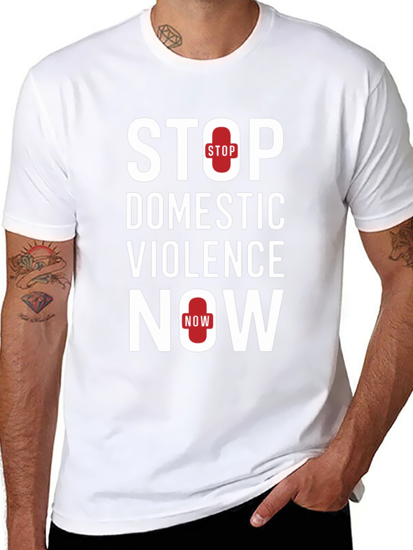 Stop Domestic Violence Now T-Shirt