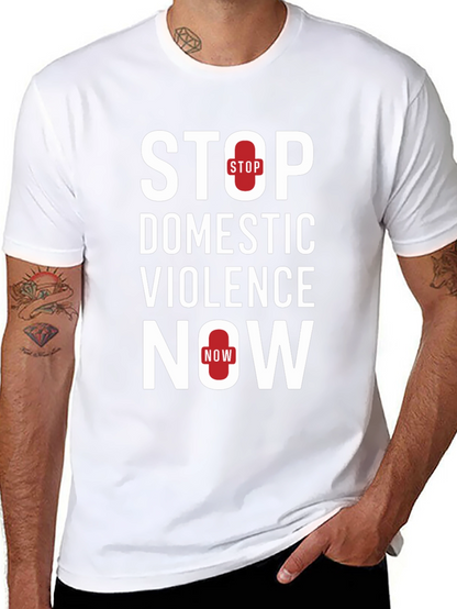 Stop Domestic Violence Now T-Shirt