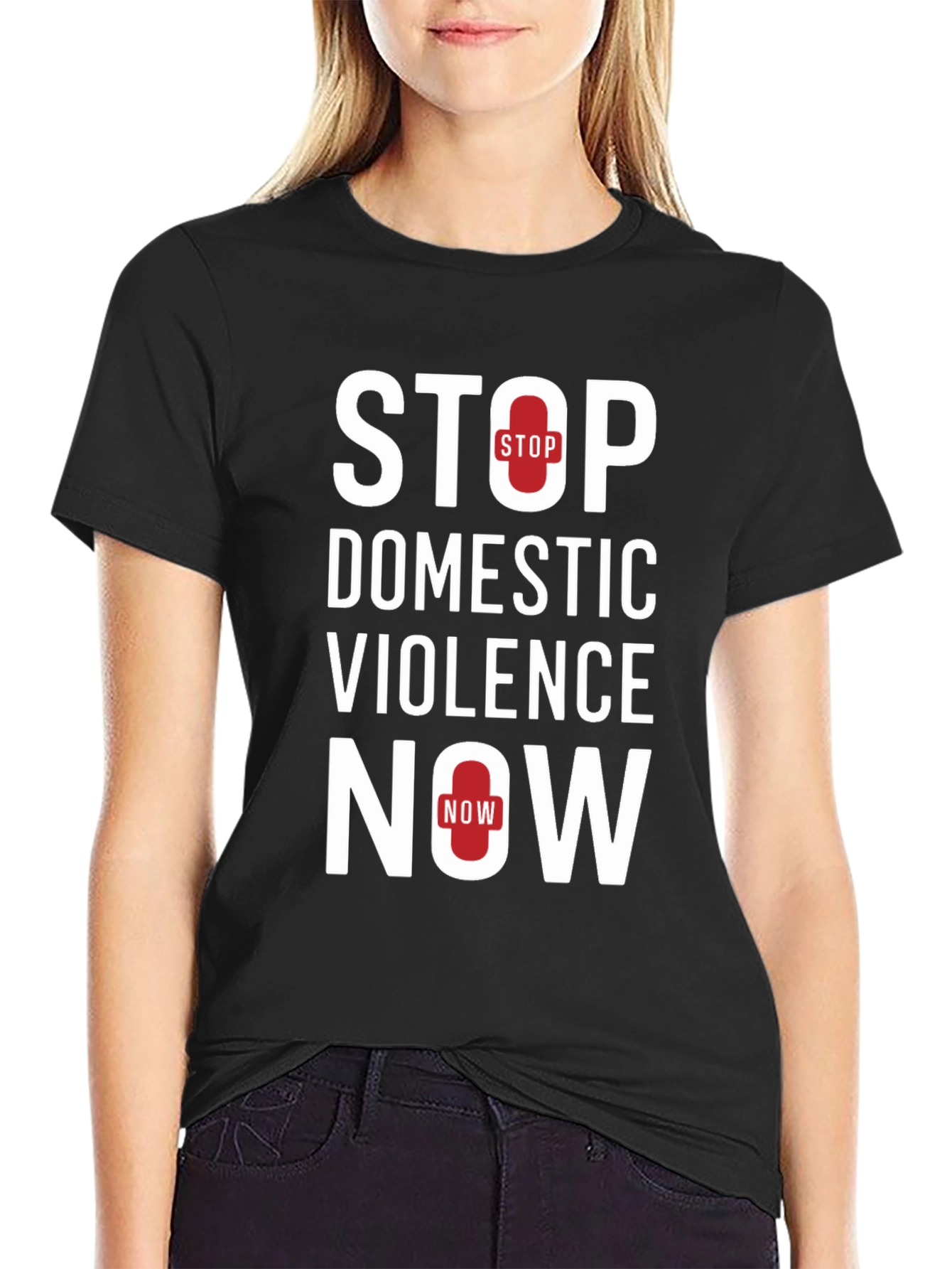 Stop Domestic Violence Now T-Shirt
