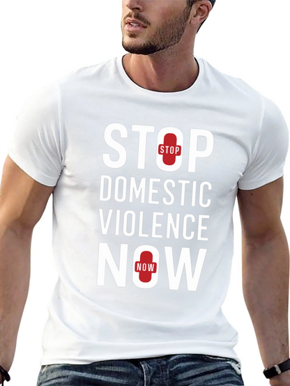 Stop Domestic Violence Now T-Shirt