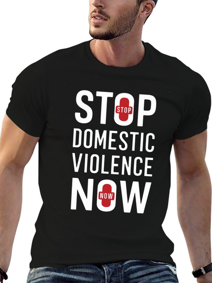 Stop Domestic Violence Now T-Shirt
