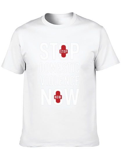 Stop Domestic Violence Now T-Shirt