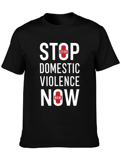 Stop Domestic Violence Now T-Shirt