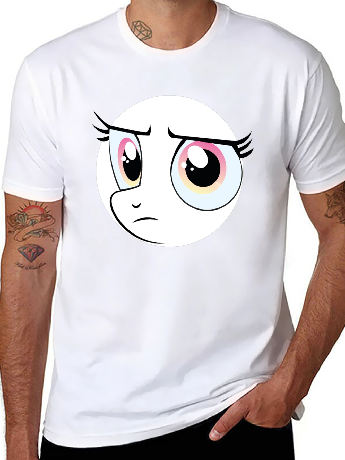 My Little Pony Sad Emoji T-Shirt