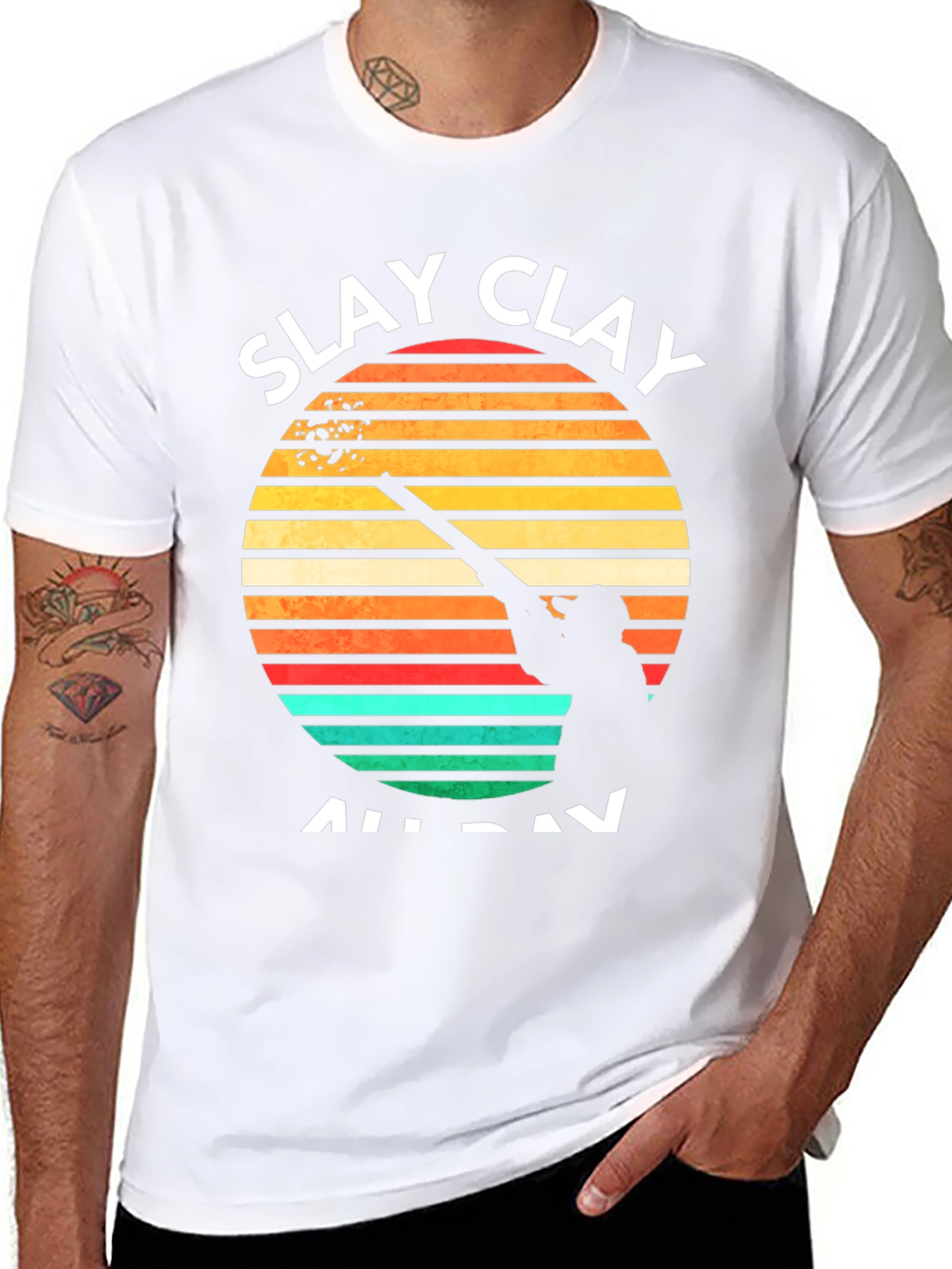 Slay Clay All Day Graphic Tee