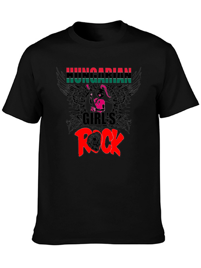 Hungarian Girls Rock T-Shirt - Black Tee