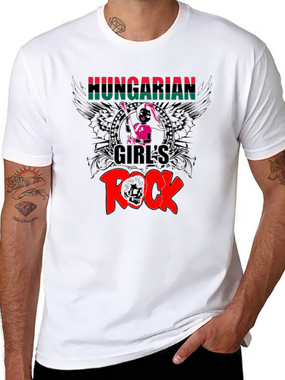 Hungarian Girls Rock T-Shirt - Black Tee