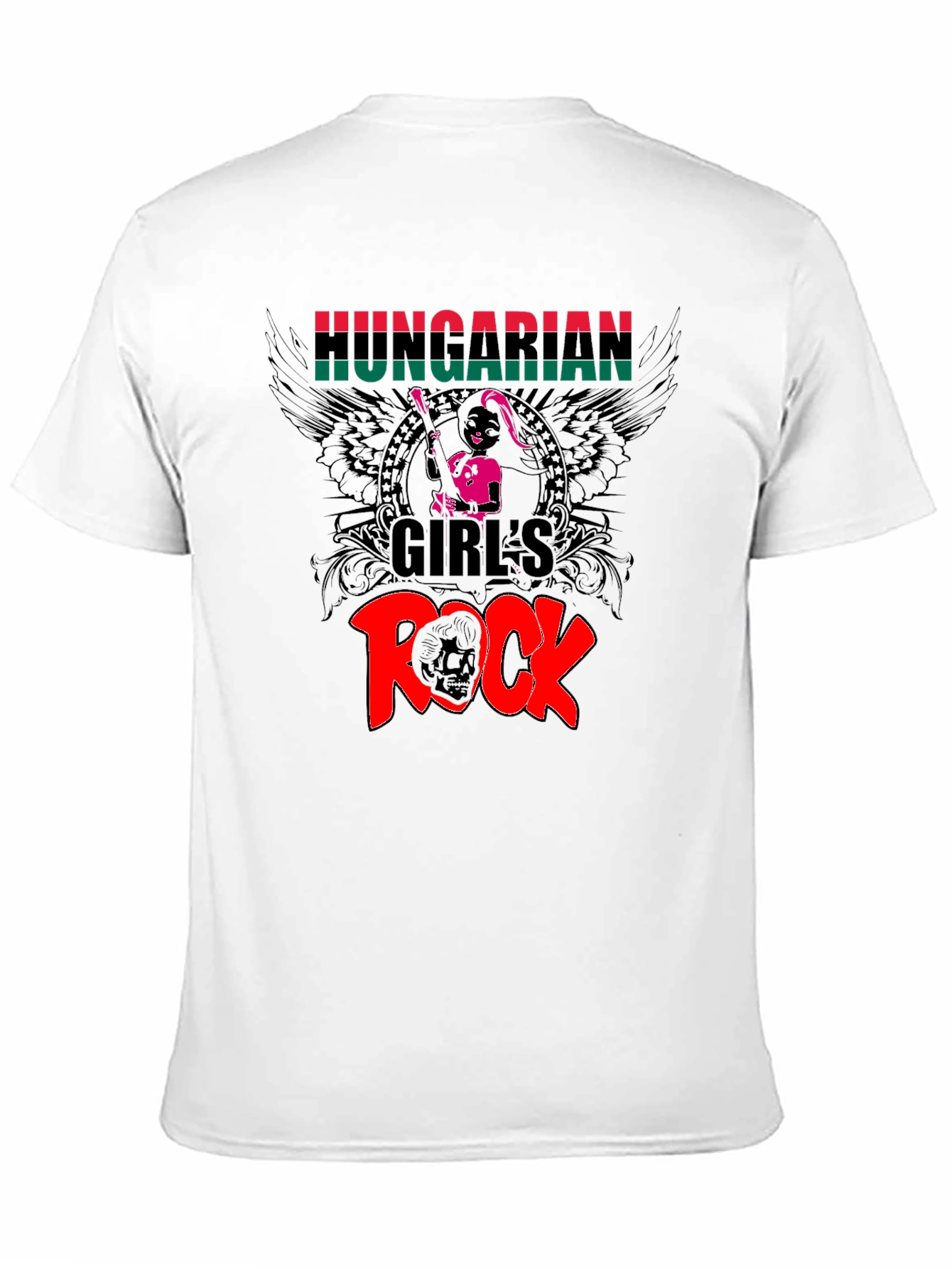 Hungarian Girls Rock T-Shirt - Black Tee