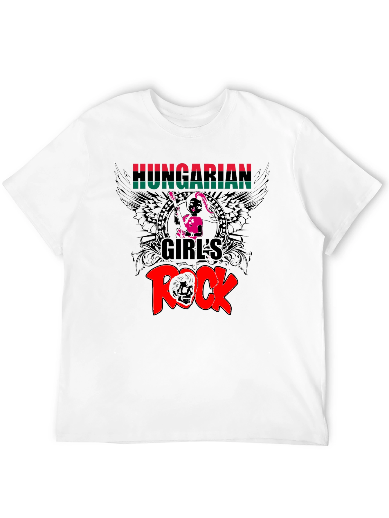 Hungarian Girls Rock T-Shirt - Black Tee