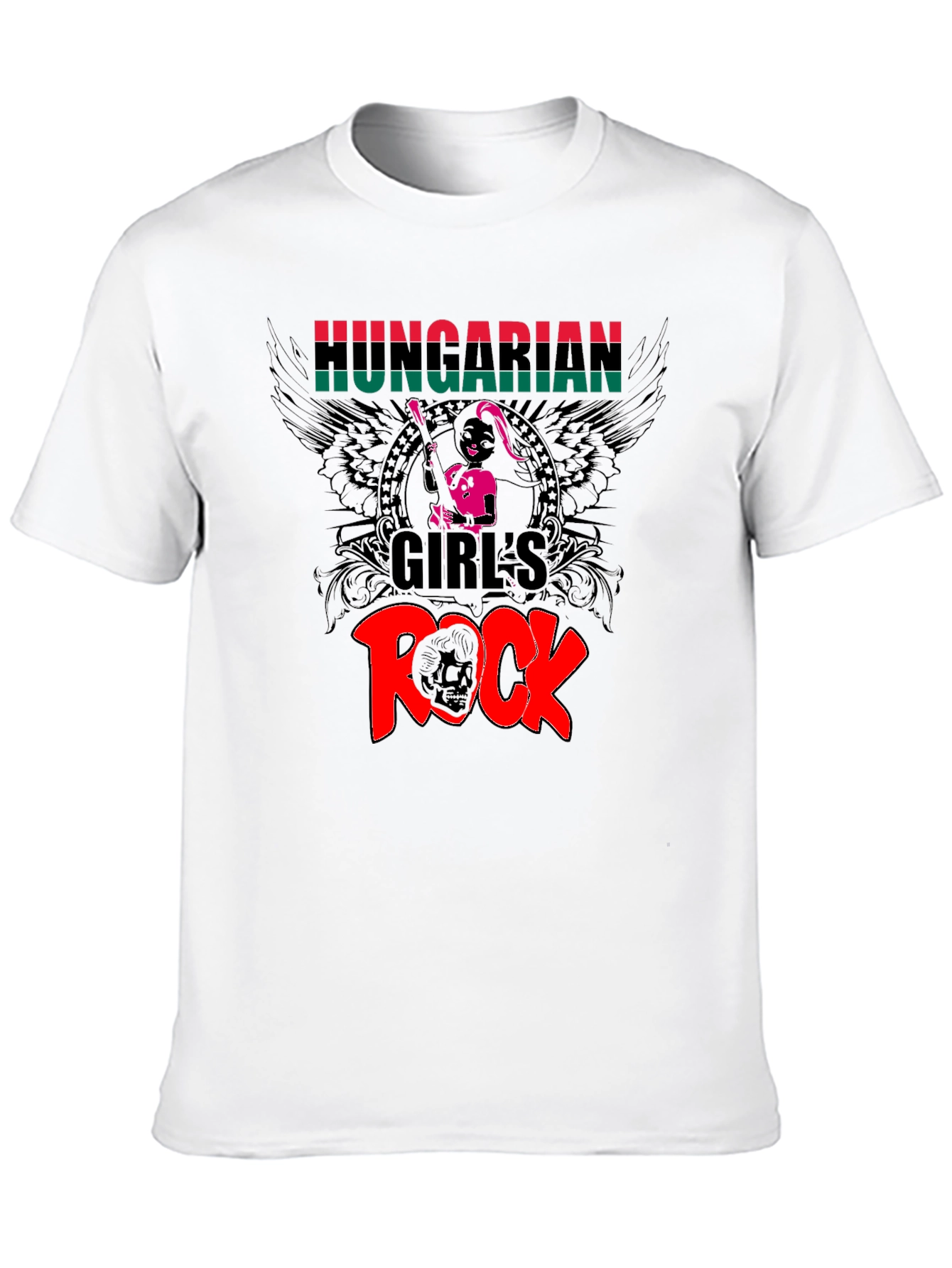 Hungarian Girls Rock T-Shirt - Black Tee