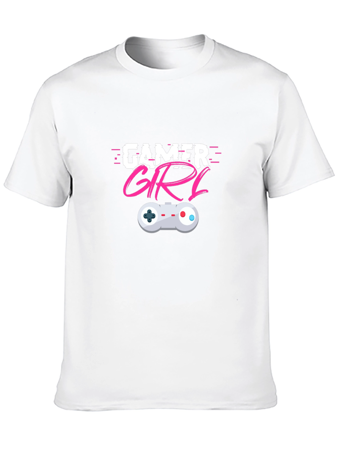 Gamer Girl T-Shirt - Black Cotton Blend